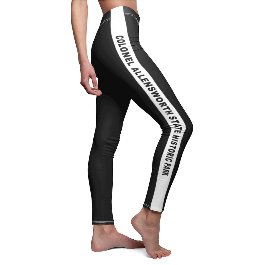 DKNY Jeans Women's Casual Mid Rise Logo Leggings, Black/White, XS at   Women's Clothing store